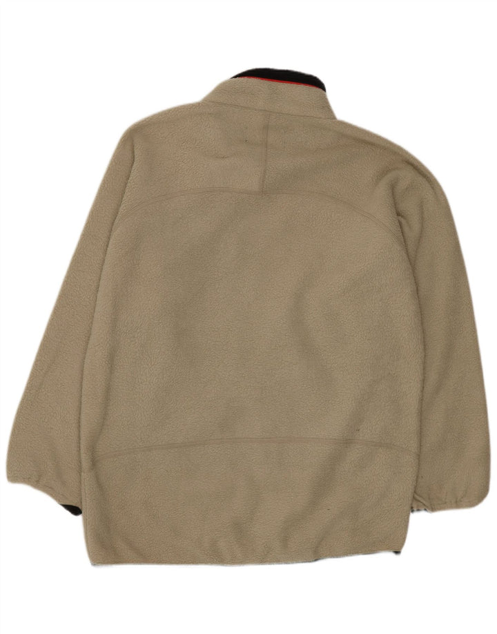 Fila Chaqueta polar para hombre UK 40 Large Beige Poliéster