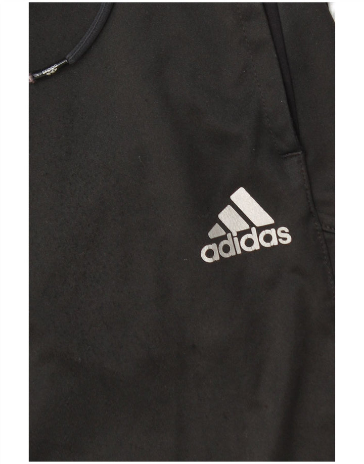 Adidas Pantalones cortos deportivos para hombre XL Negro Poliéster