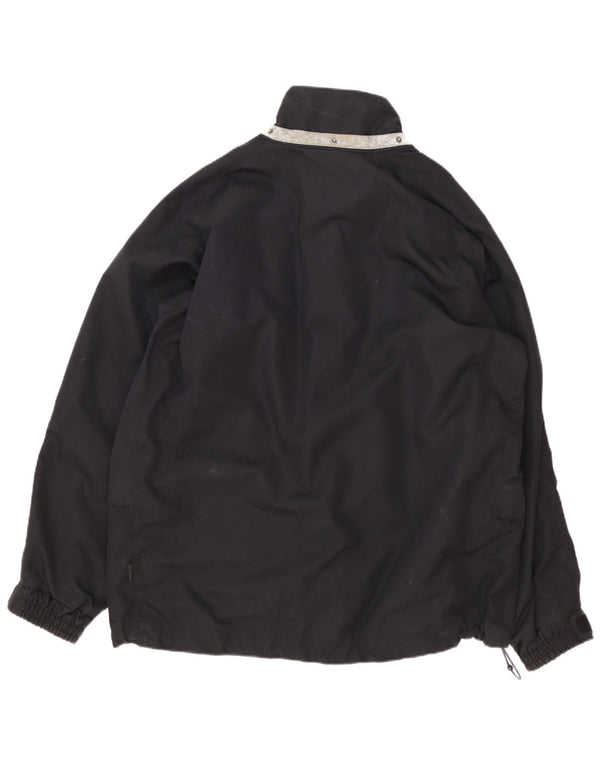 Helly Hansen Chaqueta cortavientos holgada para hombre Reino Unido 40 Grande Poliéster negro