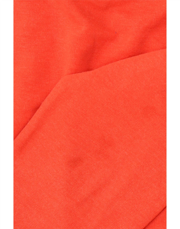 JACK & JONES Hombre Roll Neck Sudadera Jumper Large Naranja Algodón