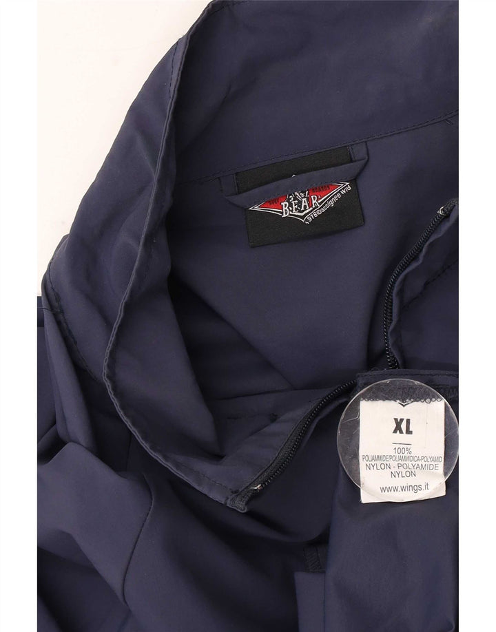 Chaqueta de chándal para hombre Bear XL Azul marino Poliamida