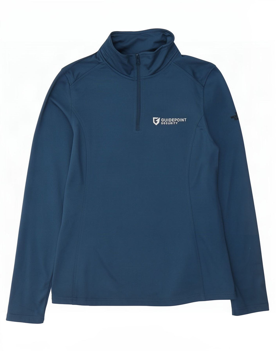 The North Face Top de chándal con cuello y cremallera para mujer UK 10 Small Azul marino