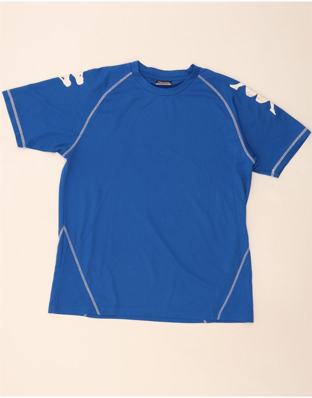 KAPPA Camiseta gráfica para hombre Top XL Azul