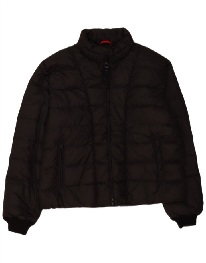 FAY Chaqueta acolchada para hombre UK 46 3XL Negro Poliéster