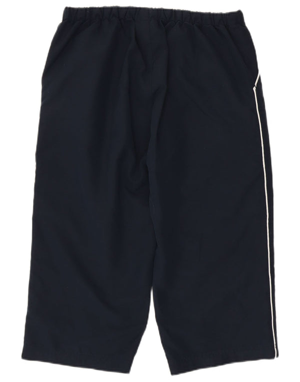 Reebok Pantalones Capri para Mujer UK 14 Medium Azul Marino Poliéster