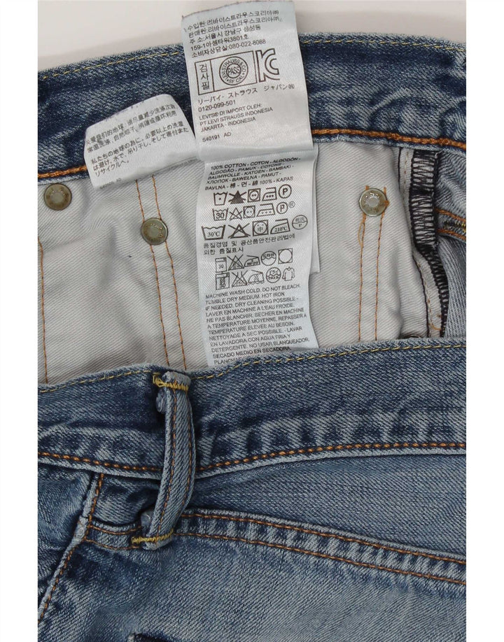 Vaqueros Levi's Mujer 508 Rectos W32 L34 Algodón Azul