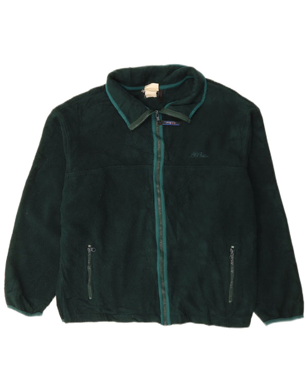 L.L.Bean Chaqueta Polar para Mujer UK 40 XL Verde