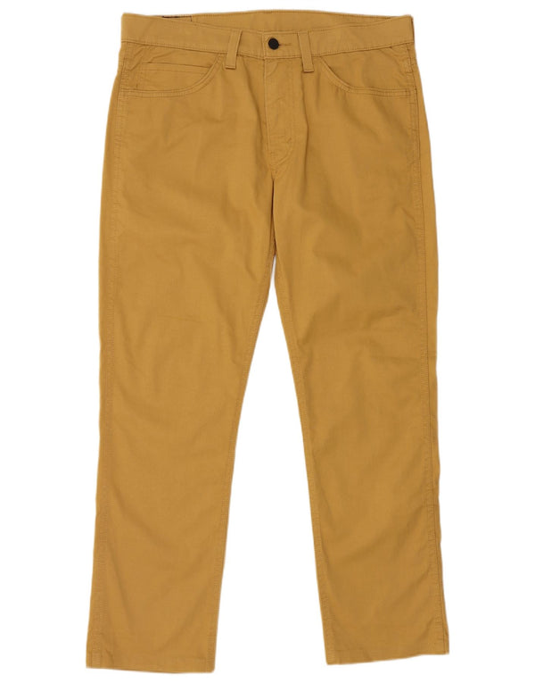 Levi's Mens 511 Slim Casual Pantalones W34 L28 Algodón Amarillo