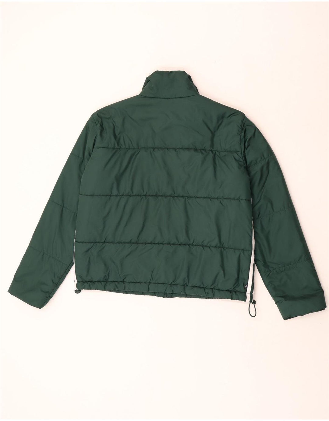 Adidas Chaqueta acolchada extragrande para mujer UK 10 Small Green Poliéster