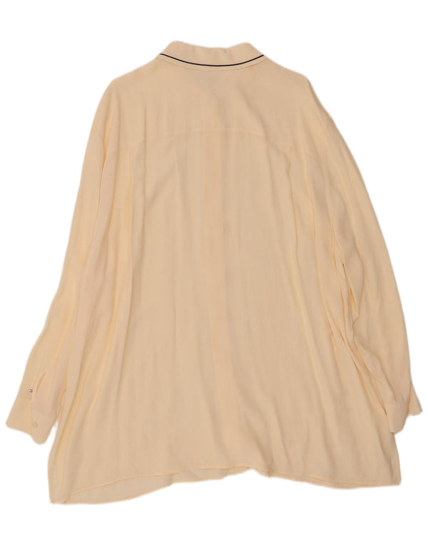 TOMMY HILFIGER Blusa camisera para mujer ES 36 5XL Beige