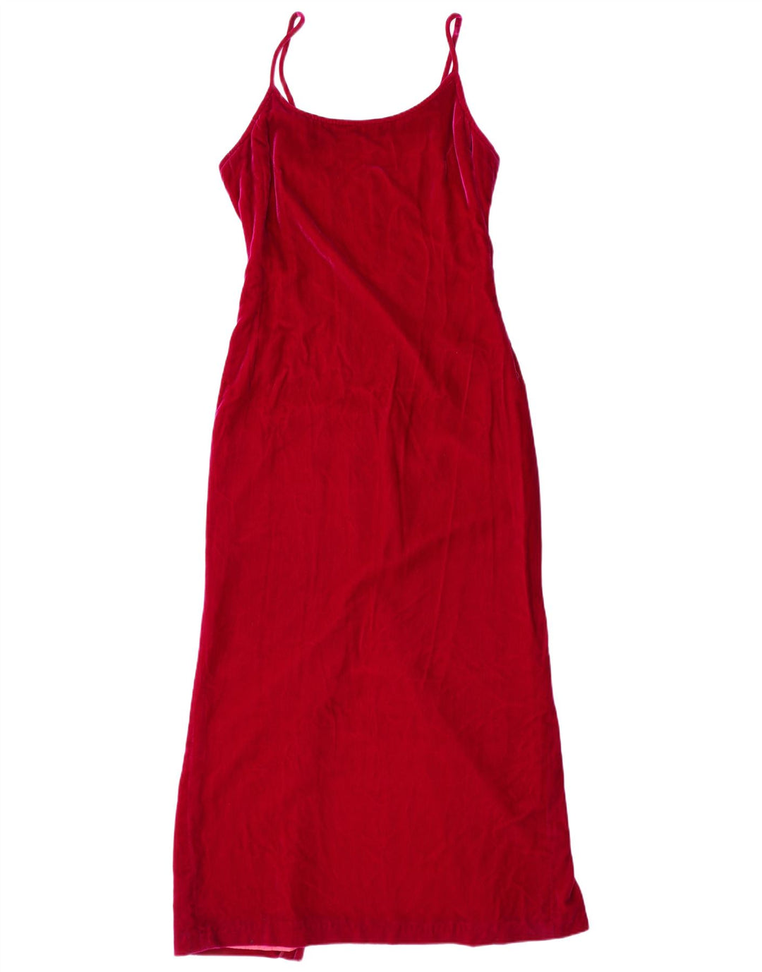 RICHARD LEWIS Vestido largo sin mangas de terciopelo para mujer Reino Unido 40 Rosa mediano