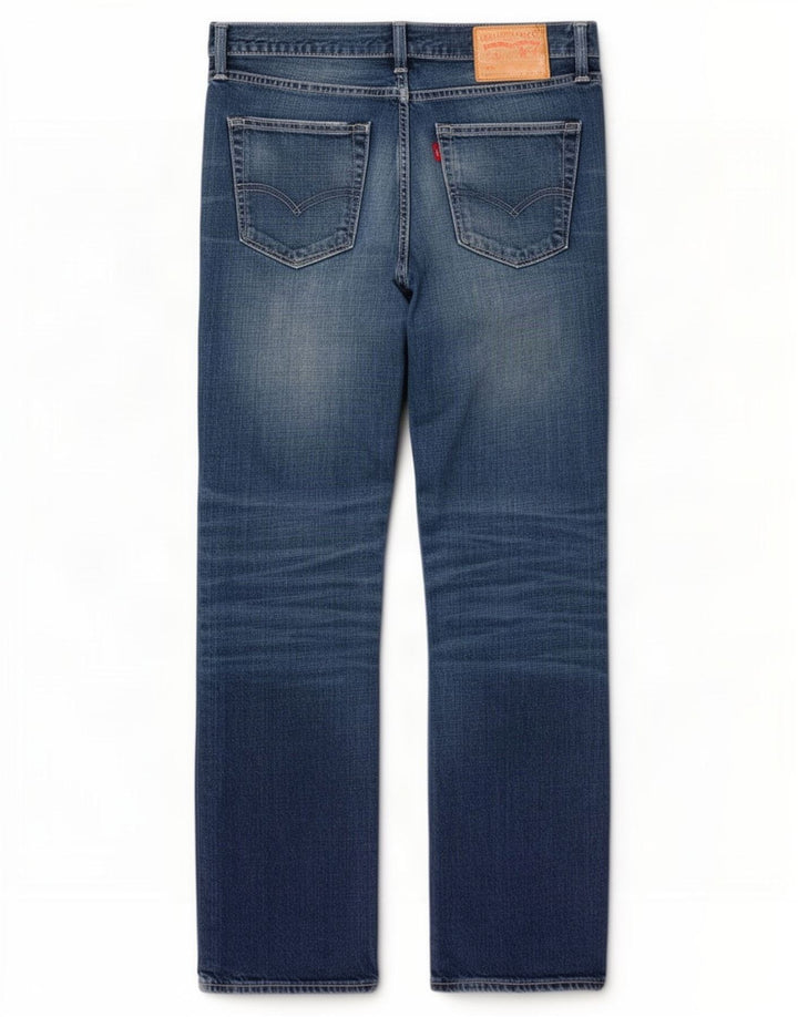 Levi's Hombre 527 Vaqueros Bootcut W34 L32 Algodón Azul