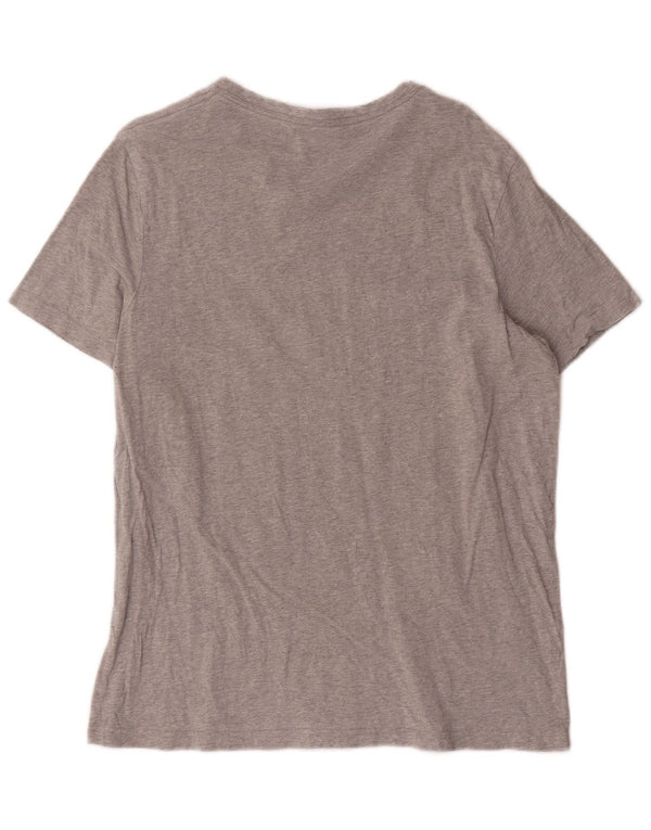 Camiseta Tommy Hilfiger para hombre Top de algodón moteado gris medio