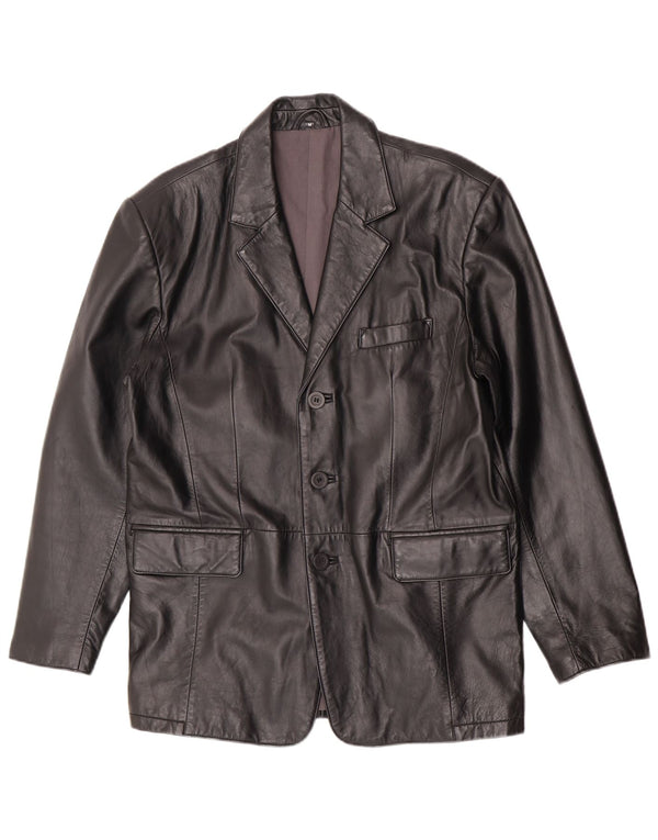 Angelo Litrico Chaqueta tipo blazer de 3 botones para hombre UK 38 Medium Black