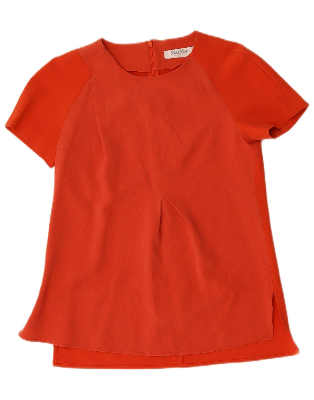 MAX MARA Blusa para Mujer Top UK 12 Medium Rojo