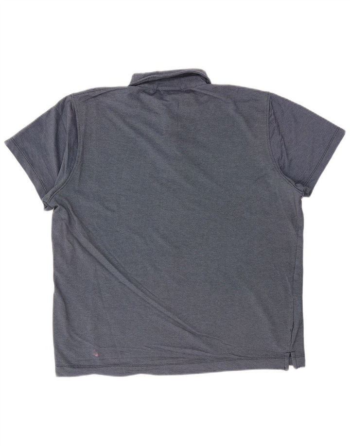MICHAEL KORS Polo para hombre grande azul marino algodón