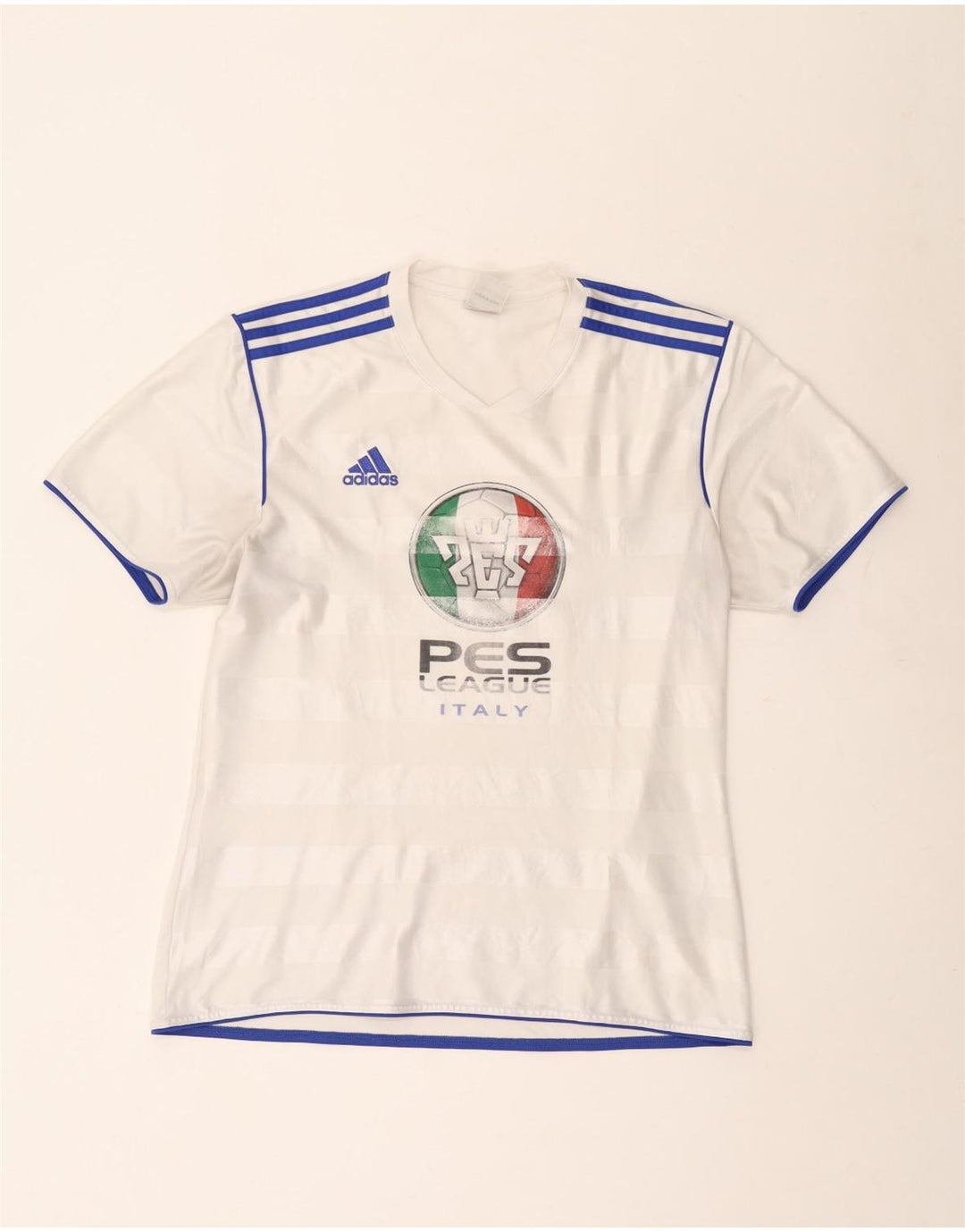 Adidas - Camiseta gráfica para hombre, talla grande, poliéster blanco