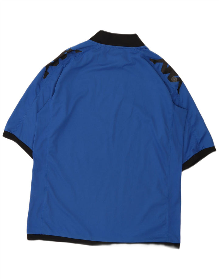 KAPPA Camiseta gráfica para hombre Top 2XL Poliéster azul