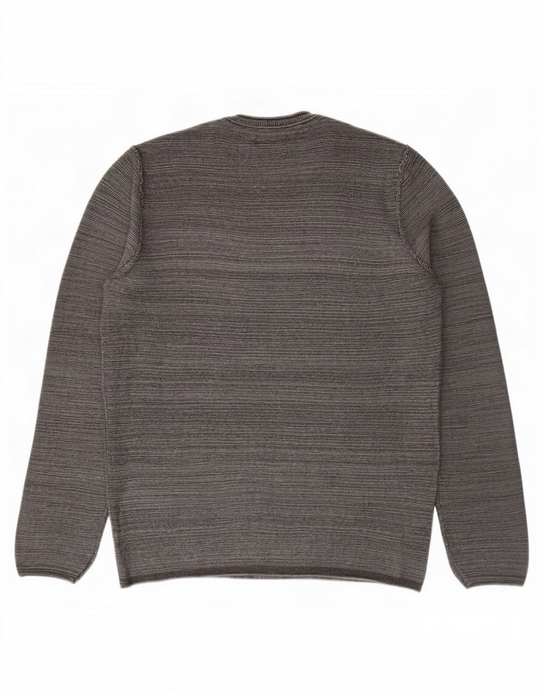 Jack & Jones Jersey con cuello redondo para hombre, talla pequeña, algodón gris