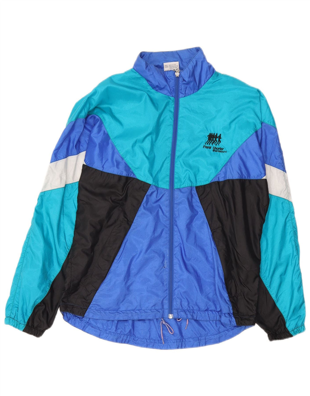 Frank Shorter Chándal completo para hombre Nylon azul medio con bloques de color