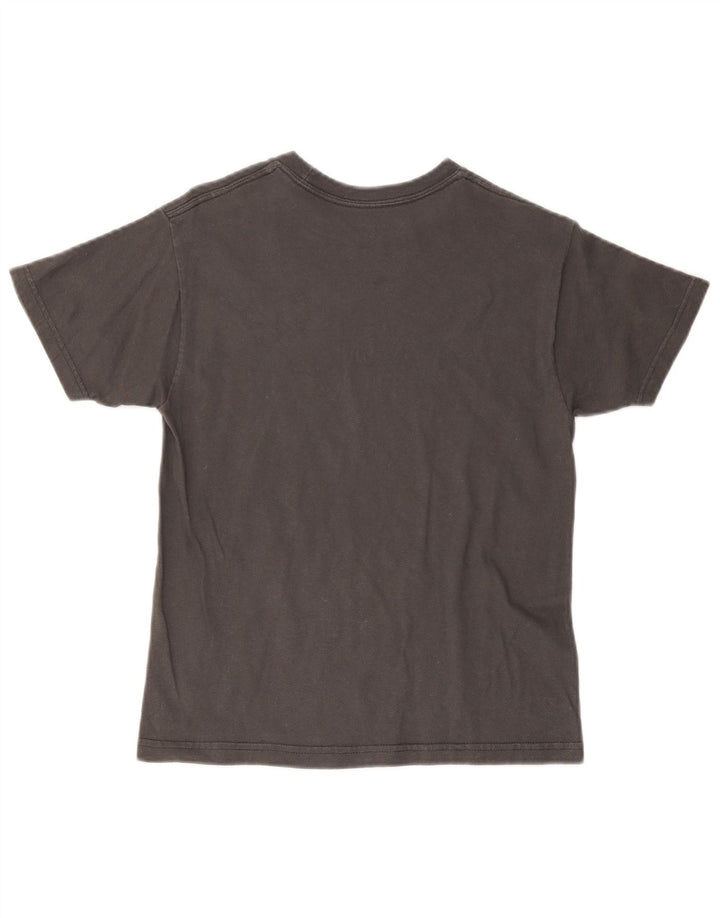 HURLEY Camiseta gráfica de ajuste clásico para mujer UK 48 Algodón gris medio