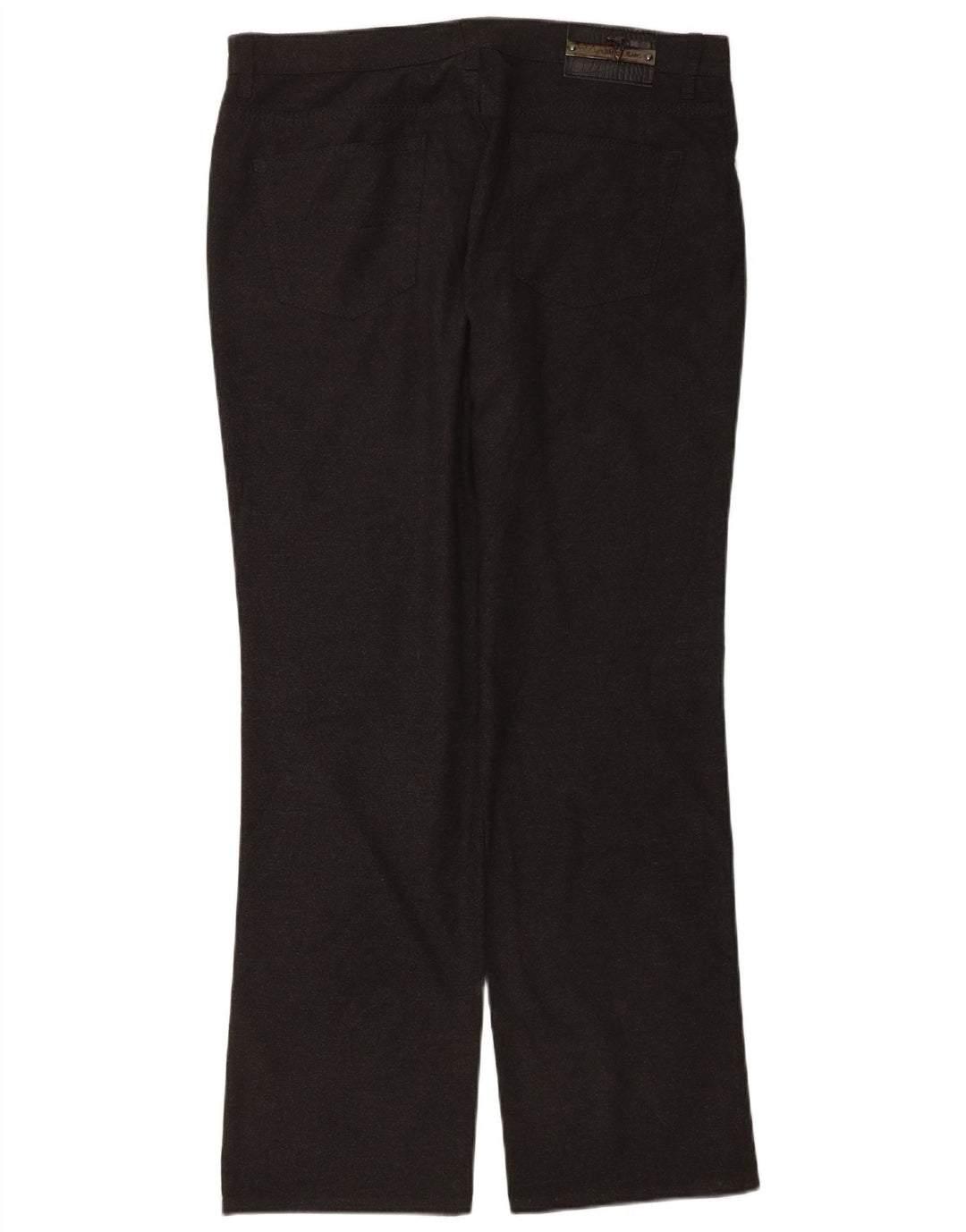 Pantalón Casual Hombre Trussardi Recto W34 L30 Poliéster Gris