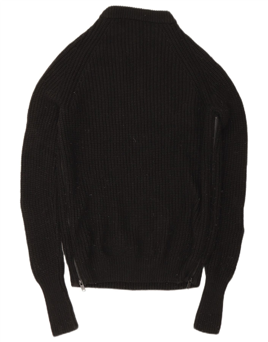 Cos Jersey de cuello redondo para hombre XS Lana negra