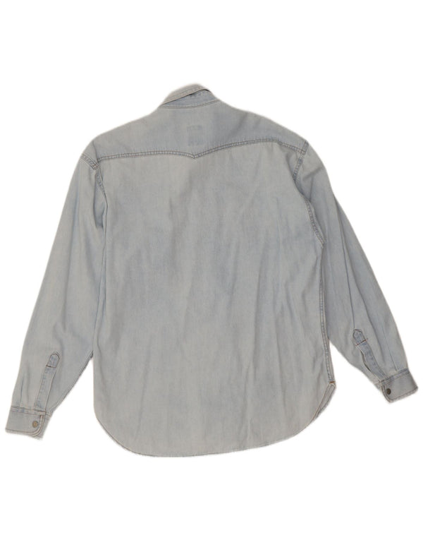 Camisa Casucci Hombre Pequeña Azul