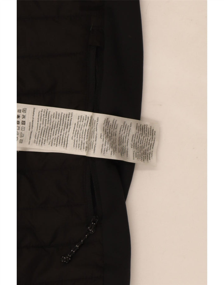 Jack & Jones Chaleco acolchado para hombre UK 40 Large Poliéster color negro