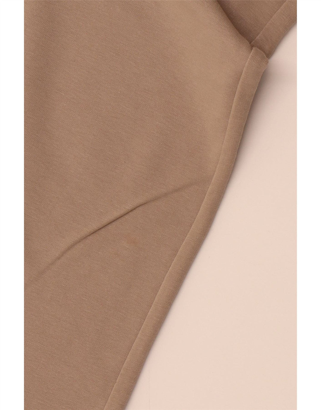 ELLESSE Pantalones de chándal de pernera ancha para mujer UK 42 Medium Beige Colorblock