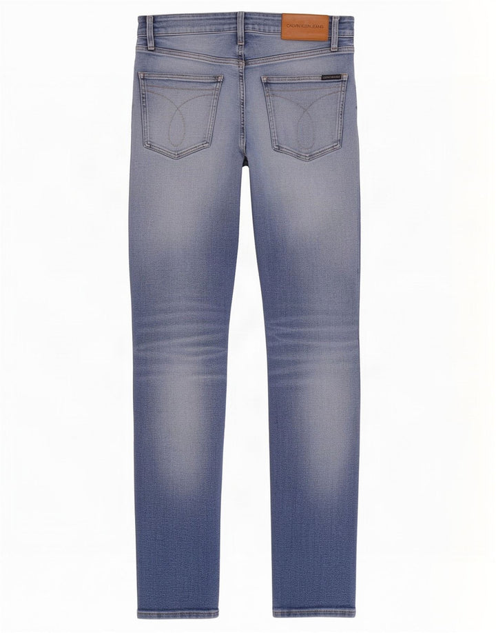 Calvin Klein Jeans ajustados para hombre W31 L32 Algodón azul