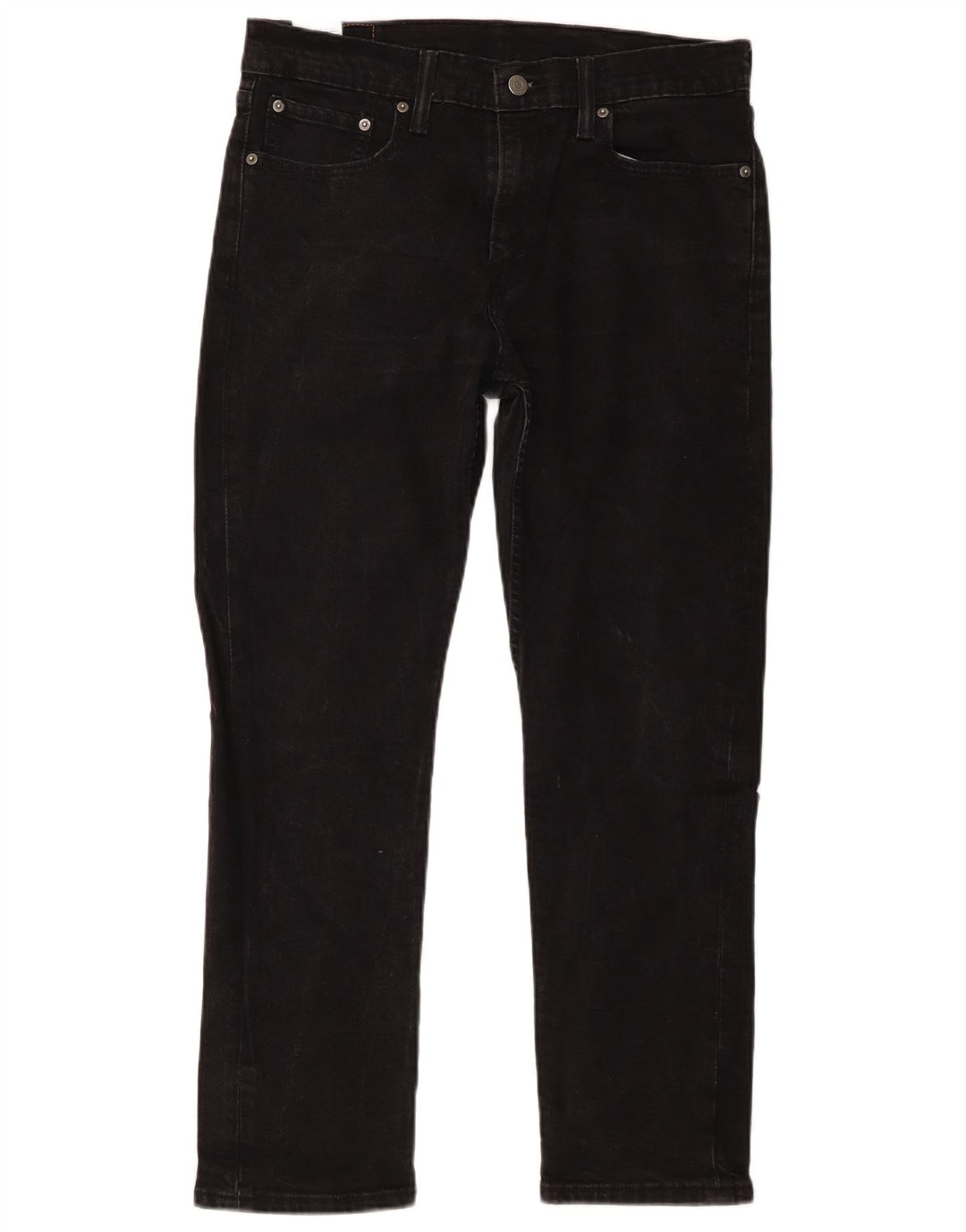 Levi's Jeans rectos 502 para hombre W33 L27 Algodón negro