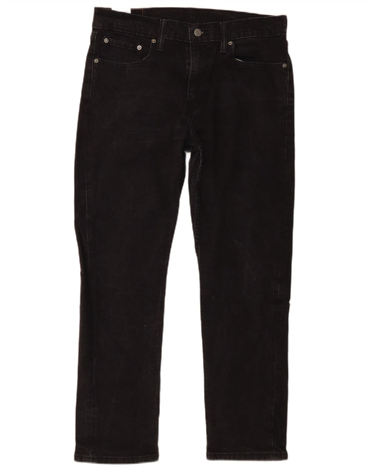 Levi's Jeans rectos 502 para hombre W33 L27 Algodón negro