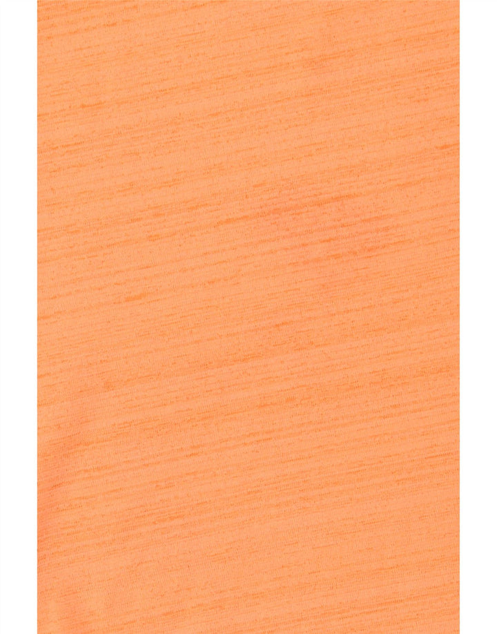 Nike Camiseta Dri Fit para niños 8-9 años Pequeña Naranja Poliéster a Rayas