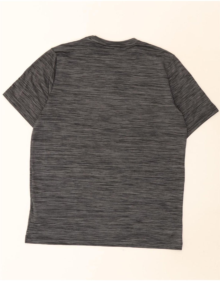 Adidas Hombre Aeroready Camiseta Top Poliéster Moteado Gris Medio