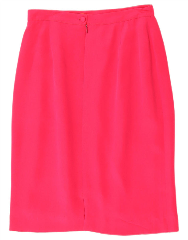 Falda lápiz vintage para mujer W28 rosa medio