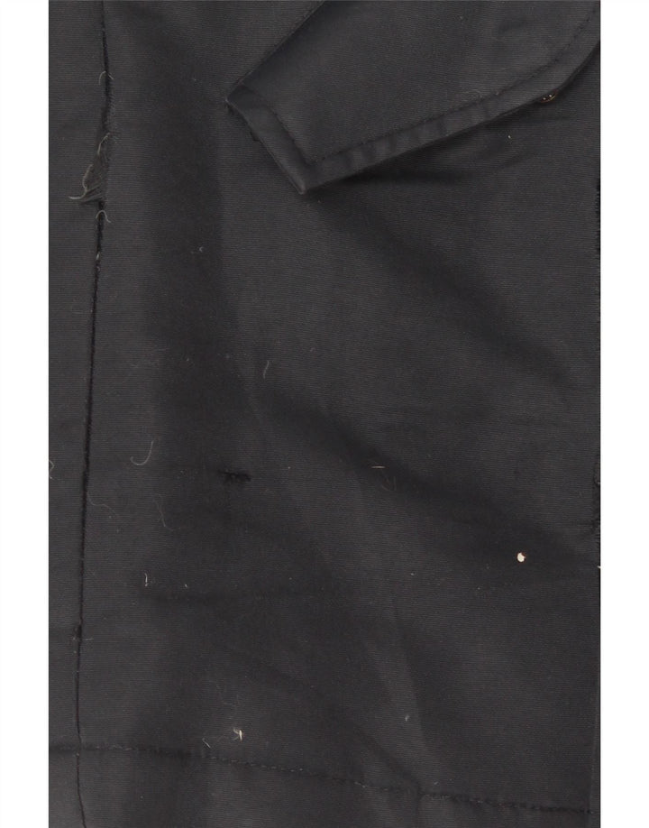 Refrigiwear Chaqueta acolchada con capucha para mujer UK 40 Grande Poliéster azul marino