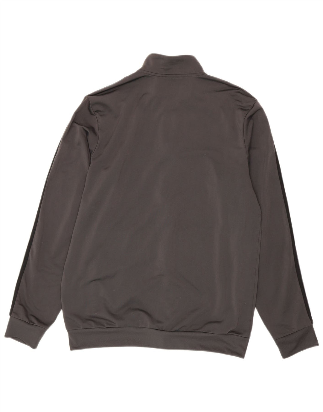 Adidas Hombre Chándal Top Chaqueta Grande Gris Poliéster