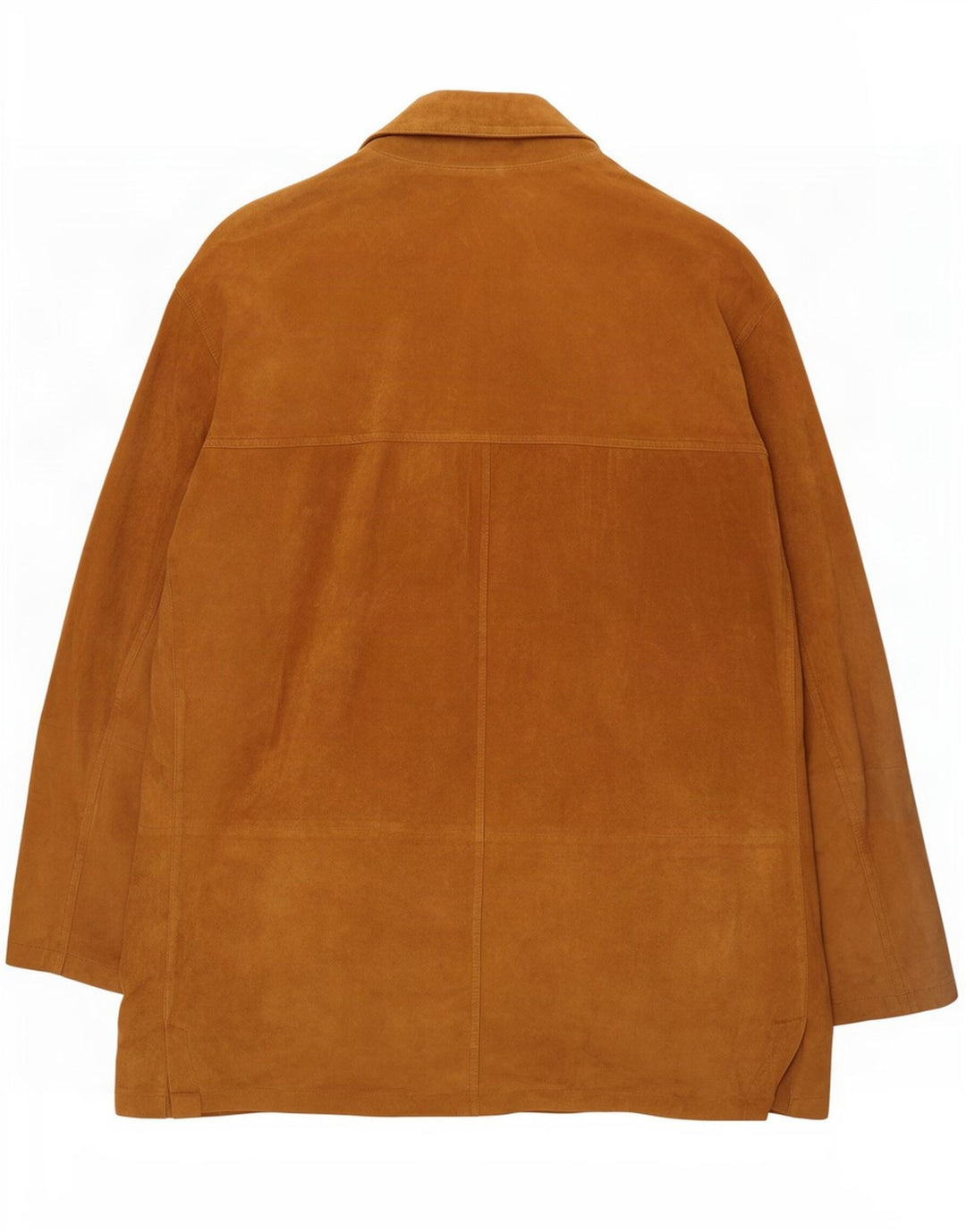 J. C. Twidd Abrigo de ante para hombre IT 54 2XL Cuero beige