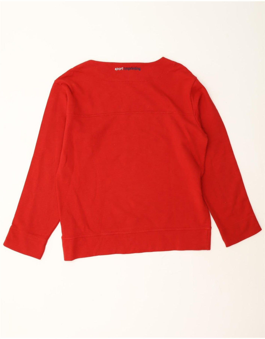 Playlife Sudadera para mujer Jumper UK 44 Mediano Rojo Algodón