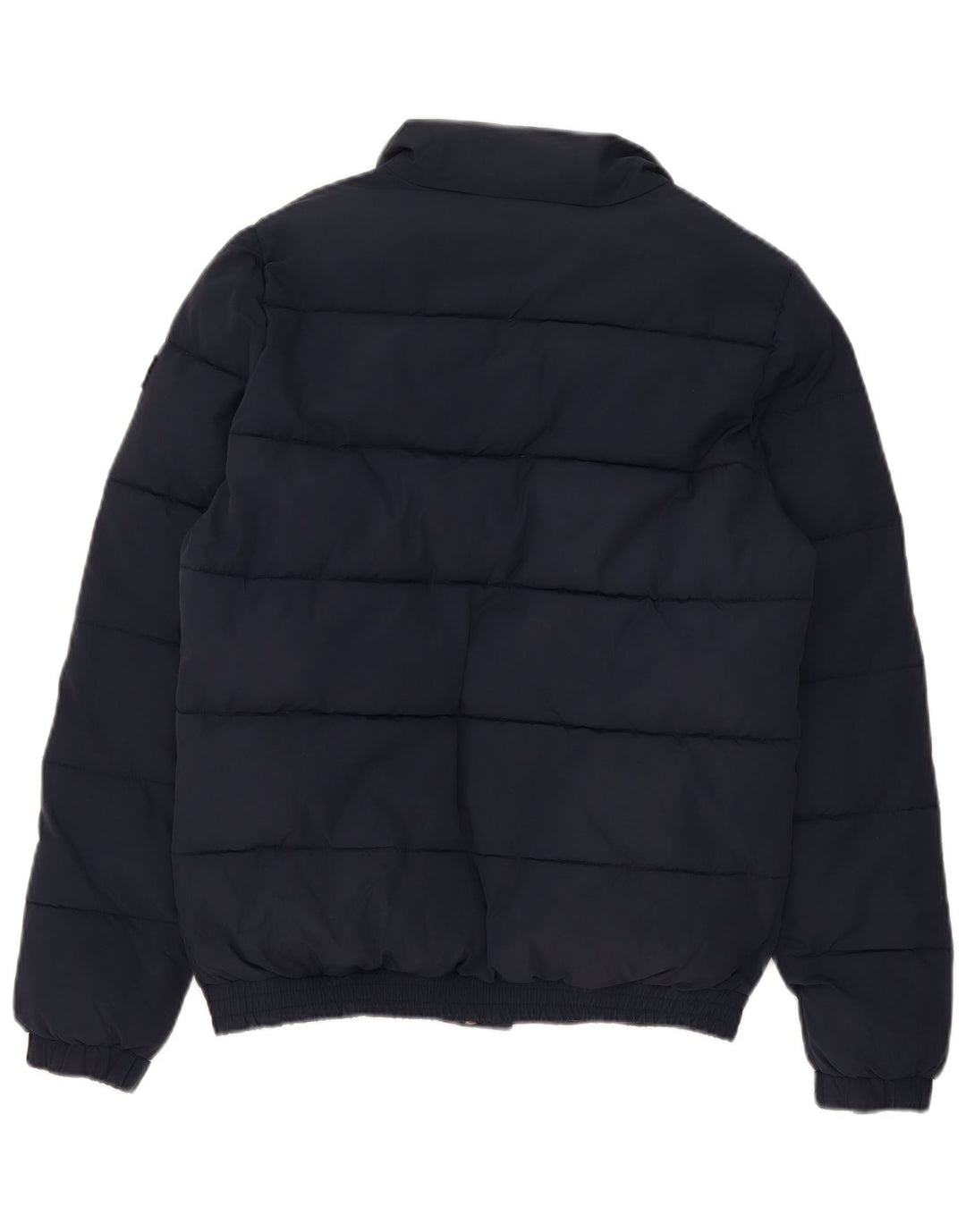 Superdry Mujer Chaqueta Acolchada Extragrande UK 10 Small Poliéster Azul Marino