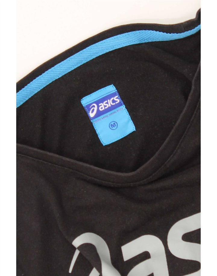 Asics Camiseta gráfica para mujer Top UK 12 Medium Black
