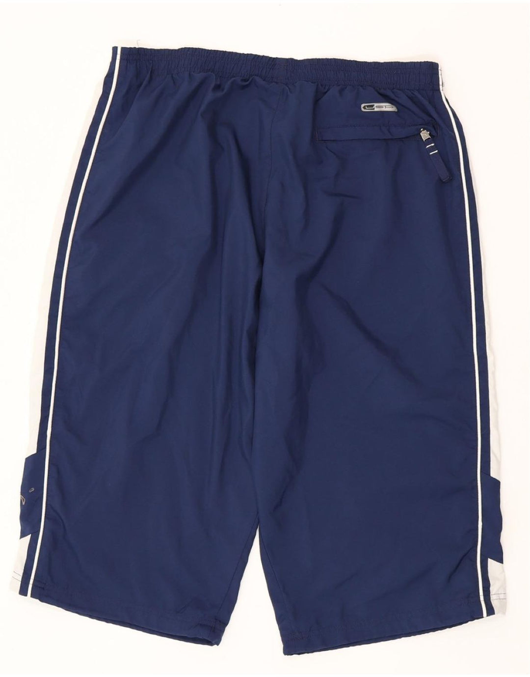 PUMA Bermudas deportivas para hombre, talla grande, poliéster color azul marino