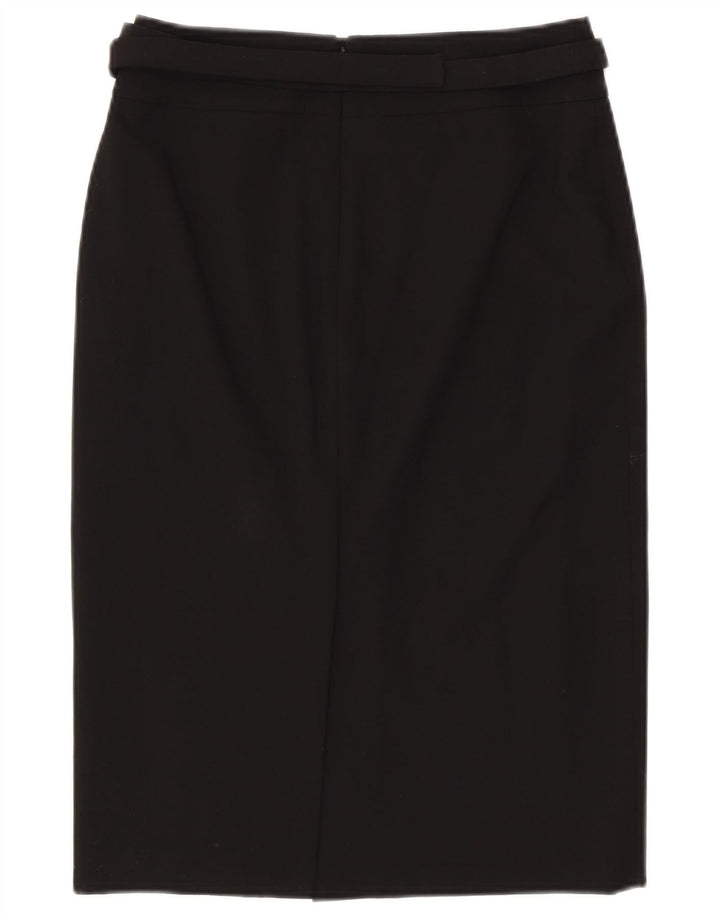 CALVIN KLEIN Falda lápiz para mujer US 2 XS W28 Poliéster negro