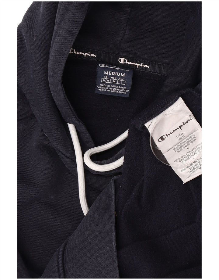 Champion Sudadera Con Capucha Para Hombre Jumper Medium Azul Marino Algodón