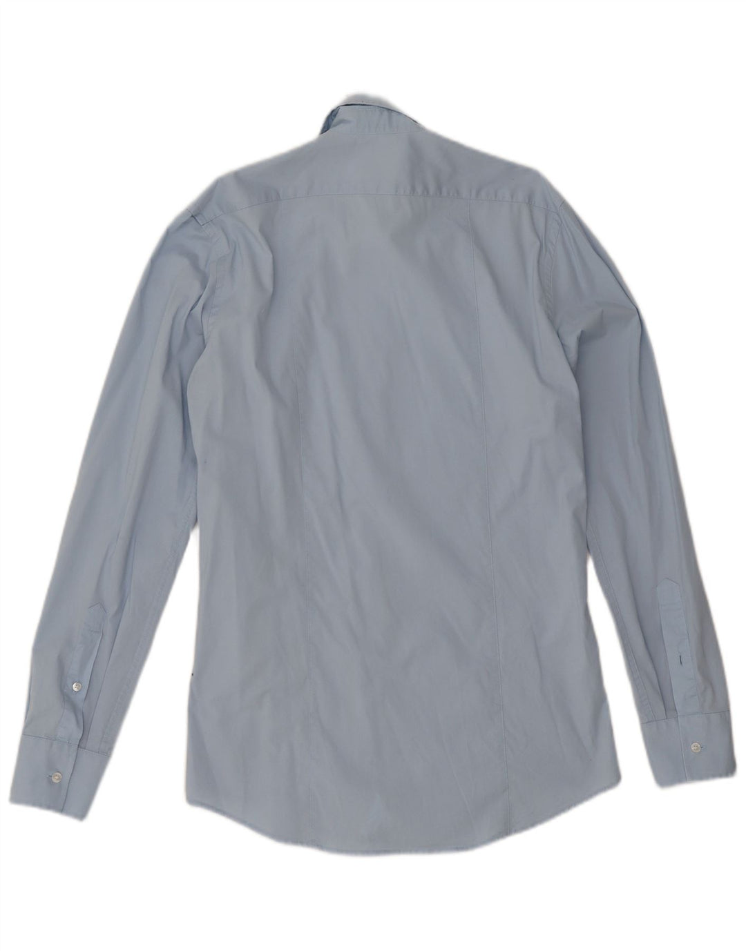 Camisa Calvin Klein Hombre Slim Fit Algodón Azul Medio