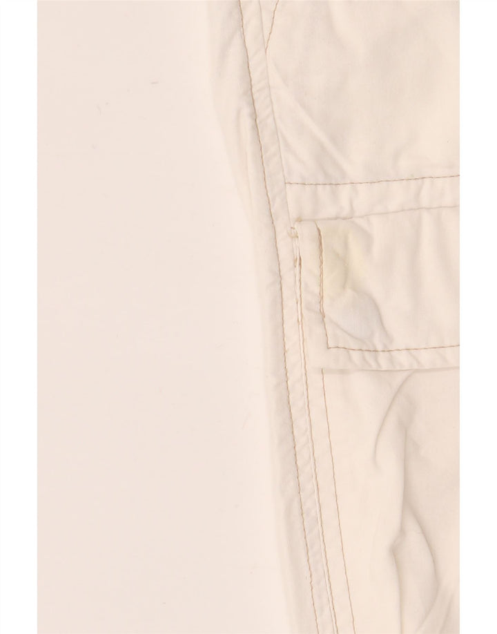 Fordocks Bermudas cargo para mujer IT 44 Medium W30 Algodón blanco roto