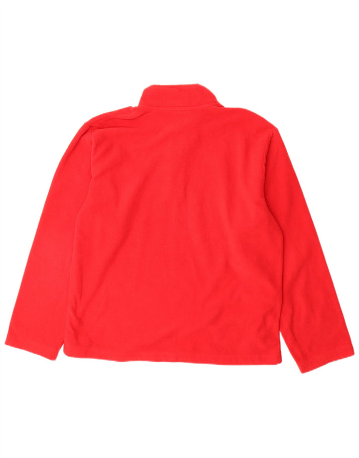 STARTER Jersey polar con cremallera y cuello para niño 15-16 años 2XL Rojo Poliéster