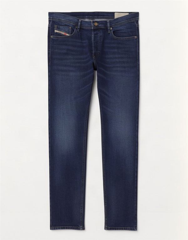 Diesel Mens Slim Jeans W34 L31 Navy Blue Cotton