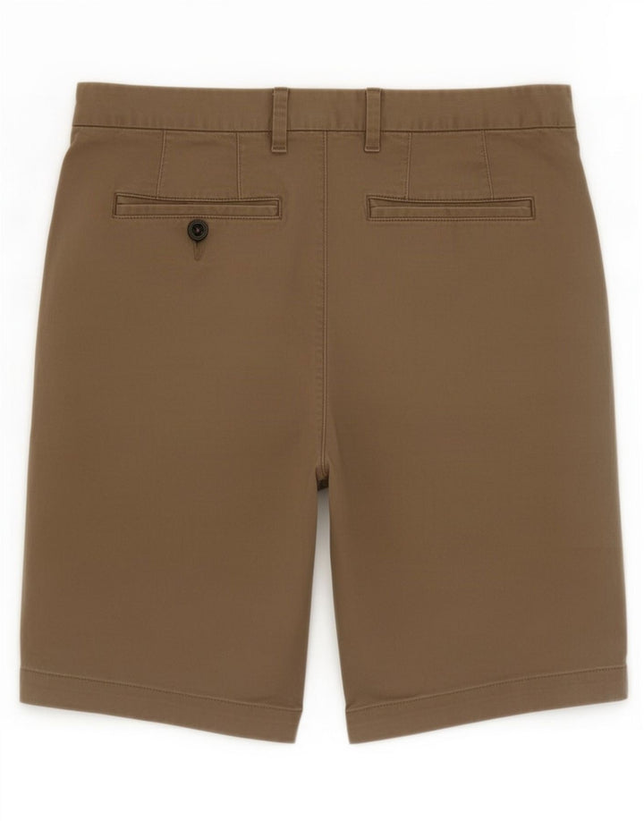 Ted Baker Pantalones cortos chinos para hombre W30 Algodón caqui mediano